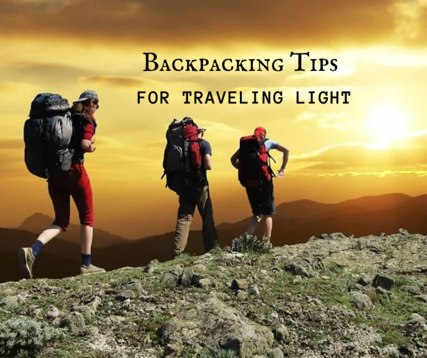 backpacking tips for traveling light